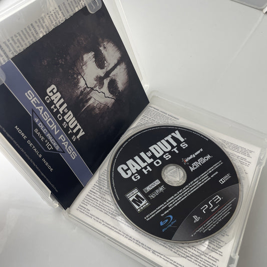 Call of Duty: Ghosts (Sony PlayStation 3, 2013) PS3 Complete and Tested