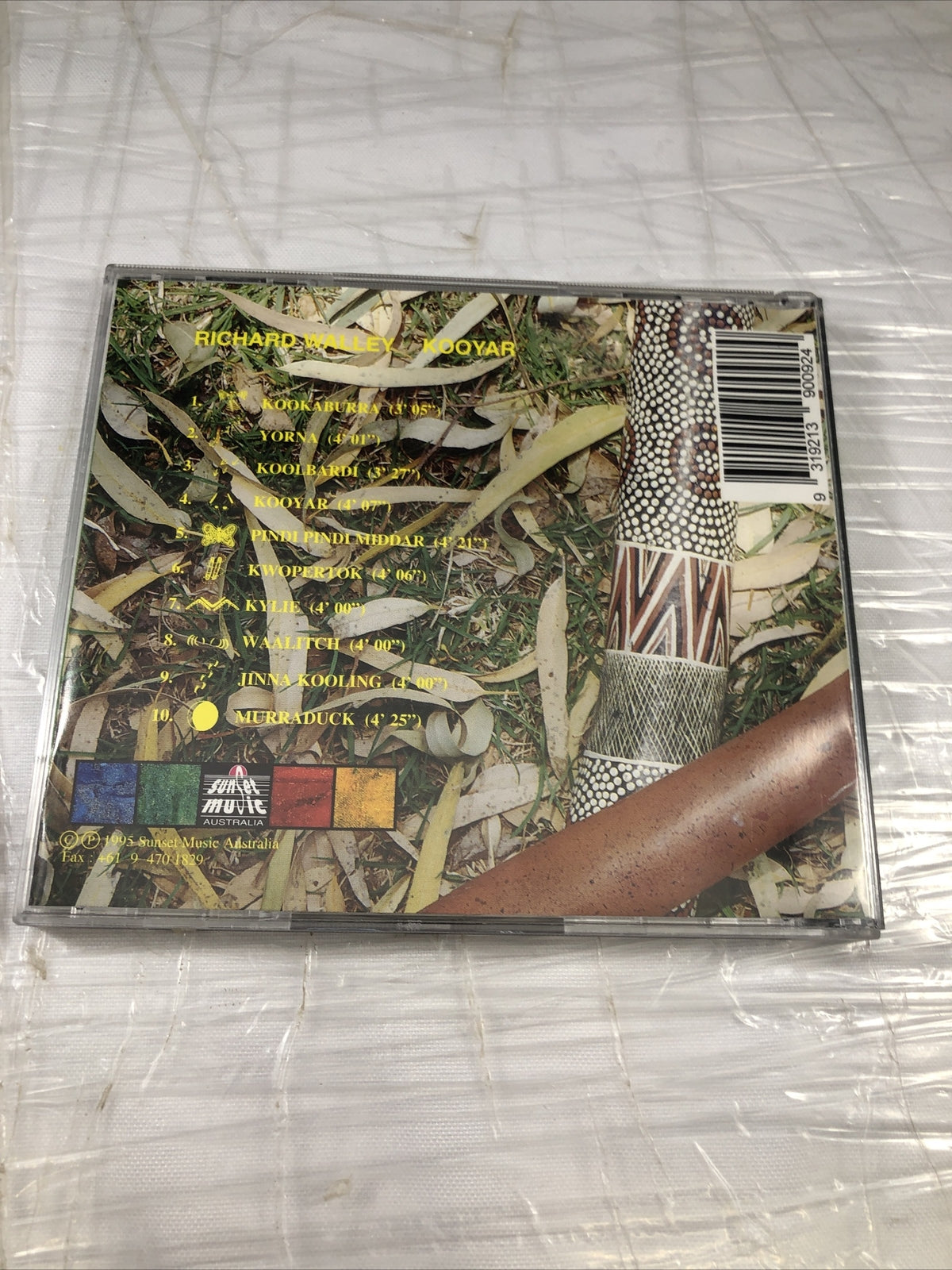 Richard Walley - Kooyar (CD, Album) Rare Vintage Aboriginal Didgeridoo Music