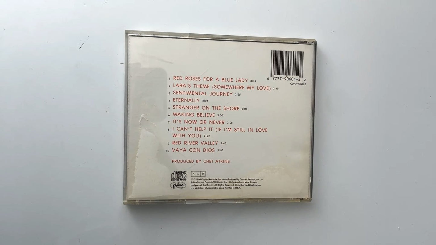 Roger Whittaker - All Time Heart Touching Favorites CD 1990 Easy Listening