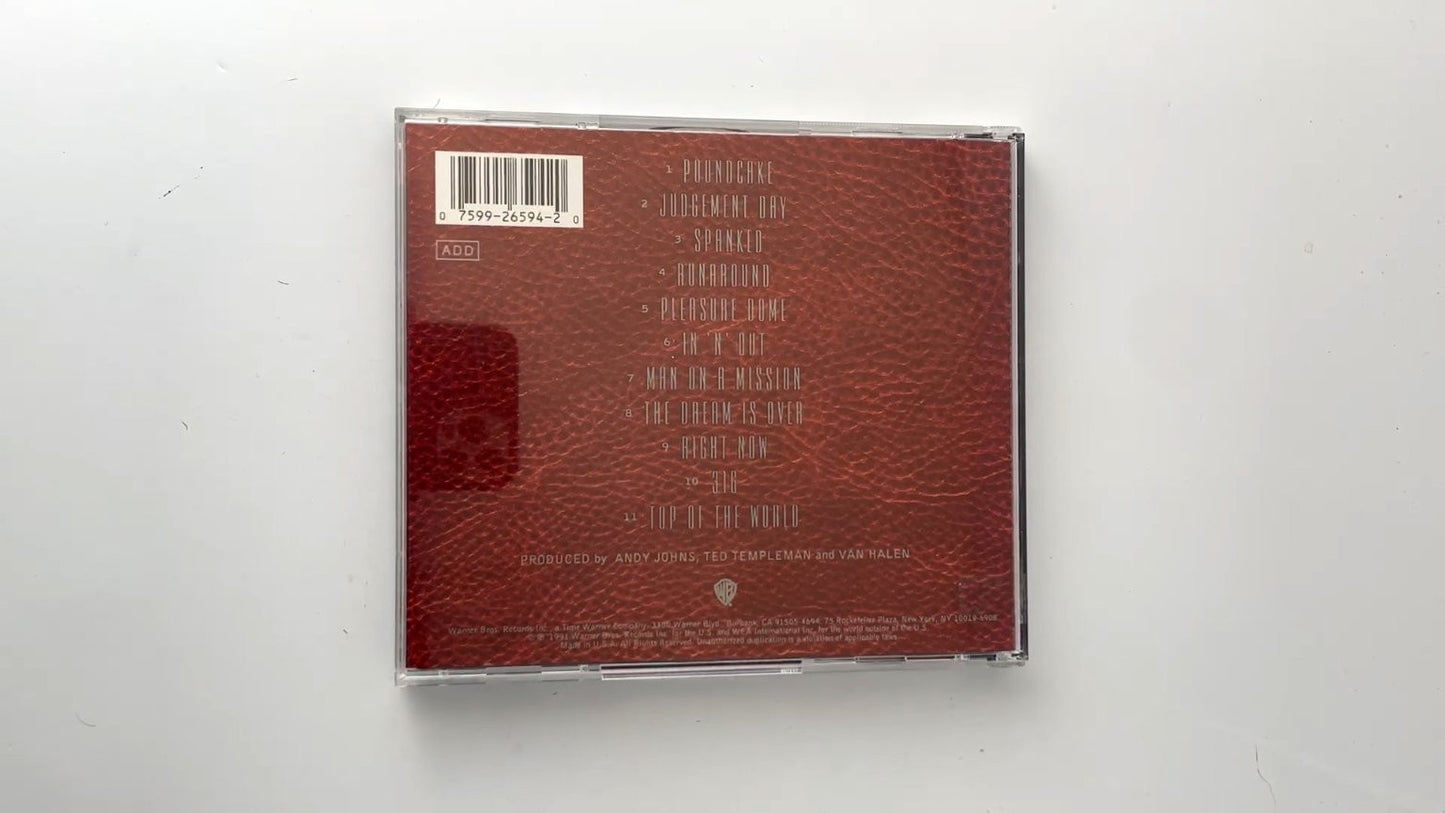 Van Halen - For Unlawful Carnal Knowledge CD 1991 Rock Warner Bros.