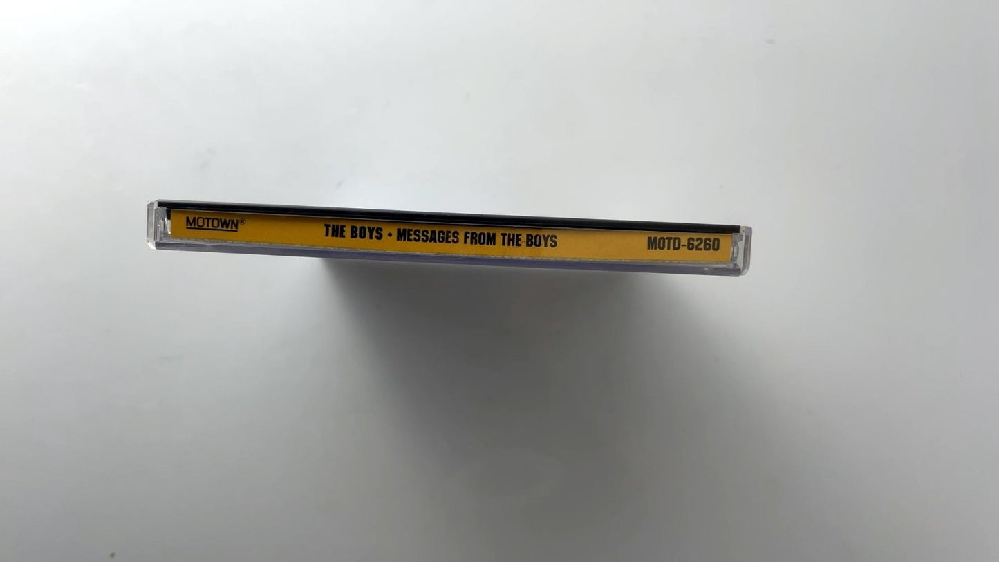 The Boys - Messages From The Boys CD 1988 Motown R&B Hip-Hop
