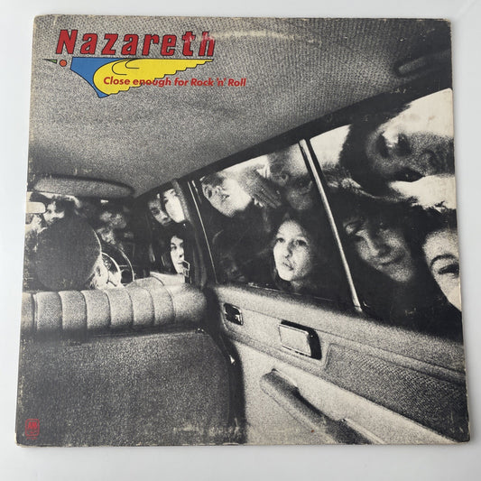 Nazareth – Close Enough For Rock 'N' Roll  A&M Records SP-4562 1976 Vinyl VG/VG