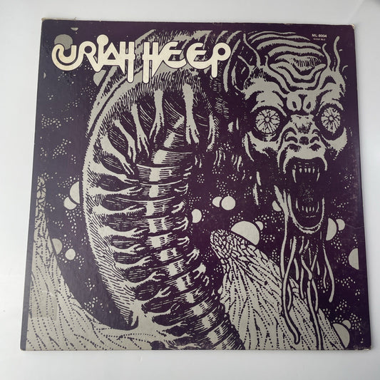 Prog Rock Uriah Heep - Record Album - Vintage Very Good Disc. Good Sleeve
