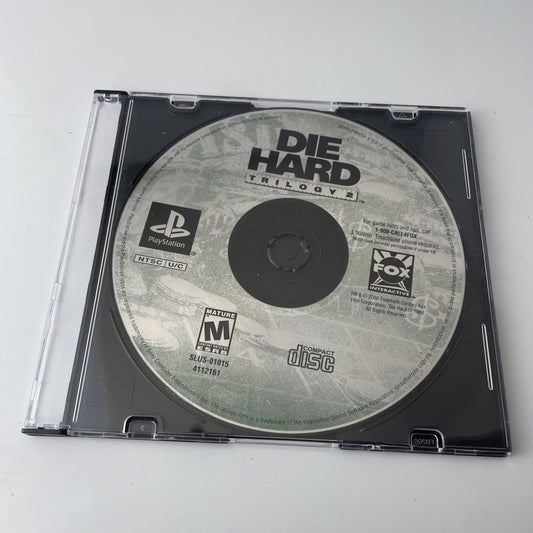 Die Hard Trilogy (Sony PlayStation 1 PS1, 1996) Disc Only Tested