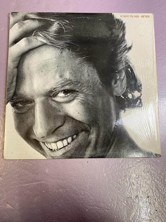 Vintage Robert Palmer Riptide 12" Black Vinyl LP 1985 Island A1 90471 Pop Rock