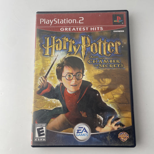 Sony PlayStation 2 PS2 No Manual Harry Potter and the Chamber of Secrets