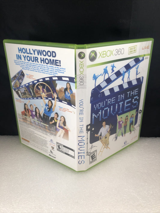 You'Re In The Movies Xbox 360 Game Complete W/ Manual Good No Camera
