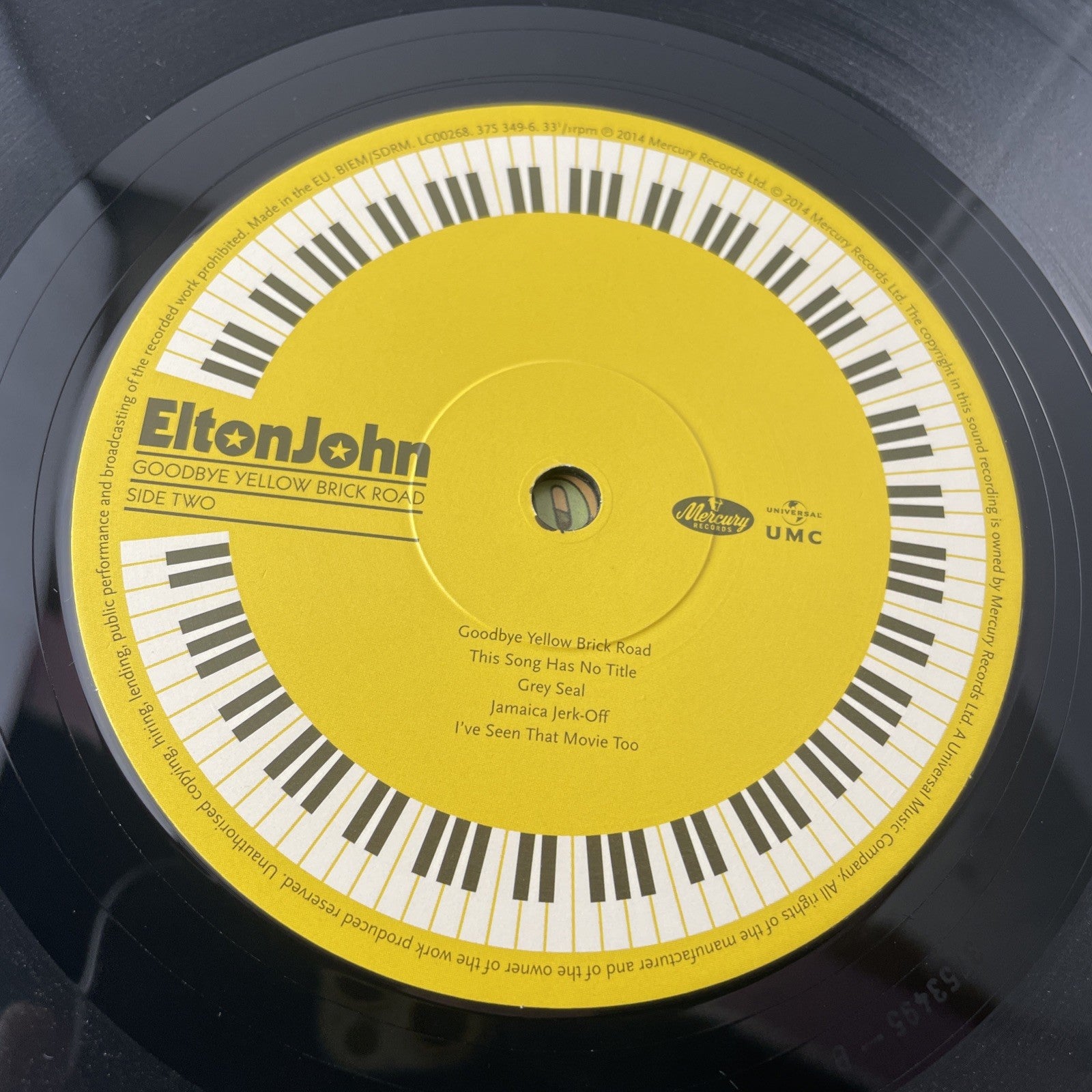 Goodbye Yellow Brick Road by John, Elton (Record, 2014) - VG