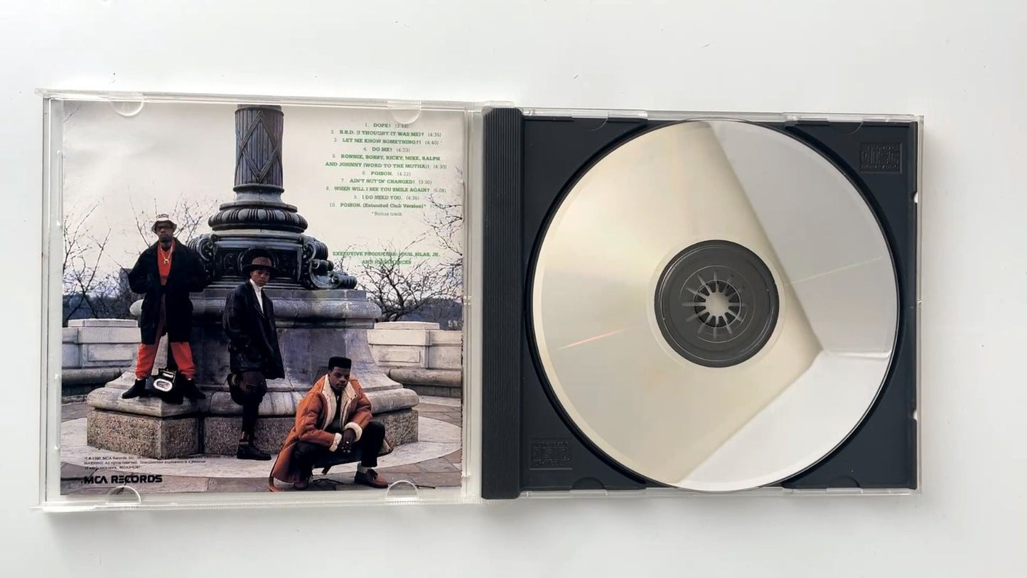 Bell Biv DeVoe - Poison CD 1990 Debut Album New Jack Swing MCA