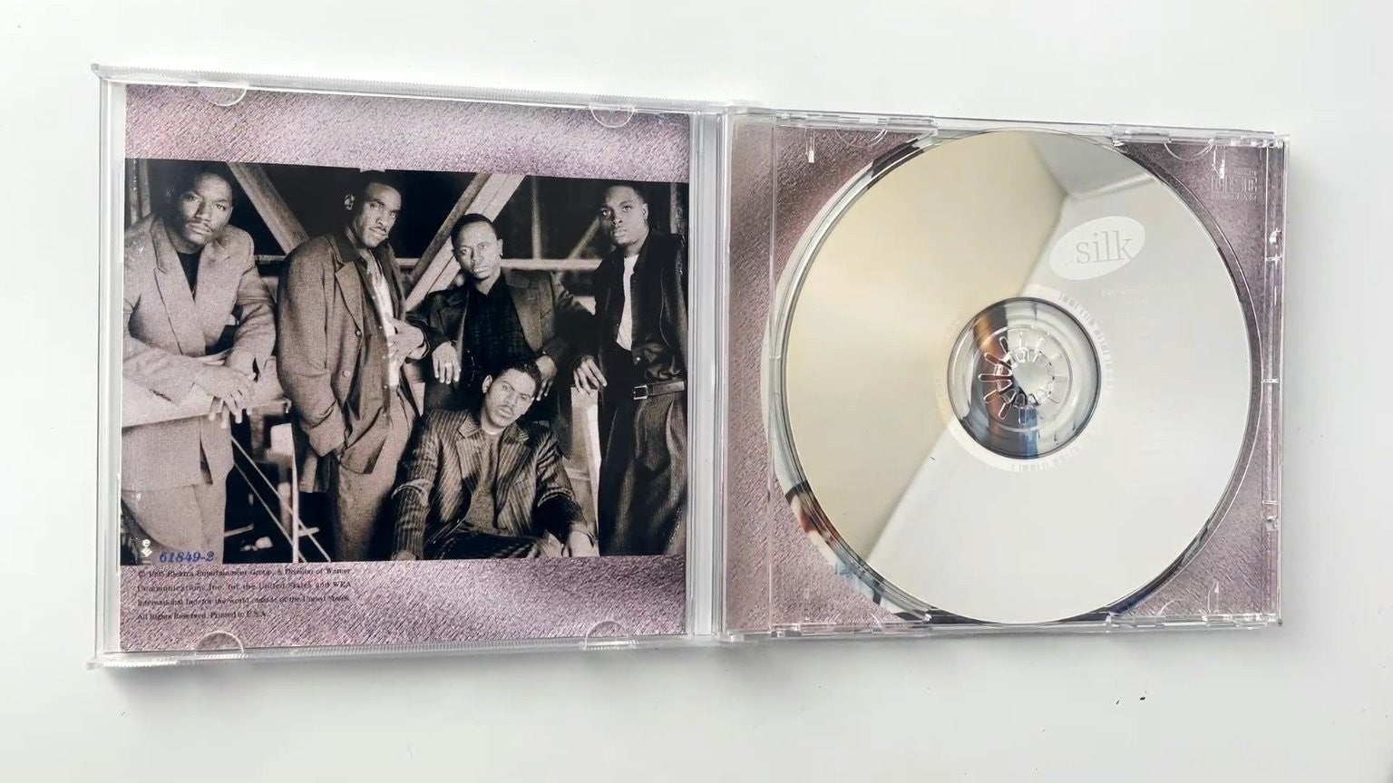 Silk - Silk CD 1995 R&B Soul Elektra Label