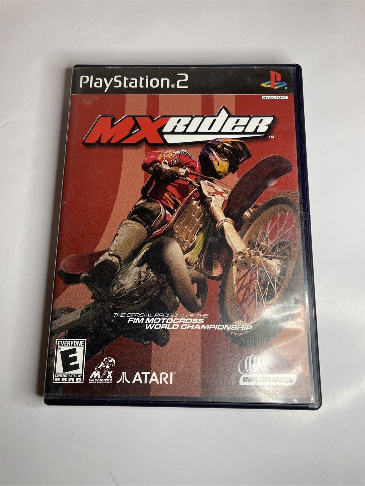 MX Rider PS2 PlayStation 2 - No Manual - Atari - Fast Shipping Retro Dirt Bike