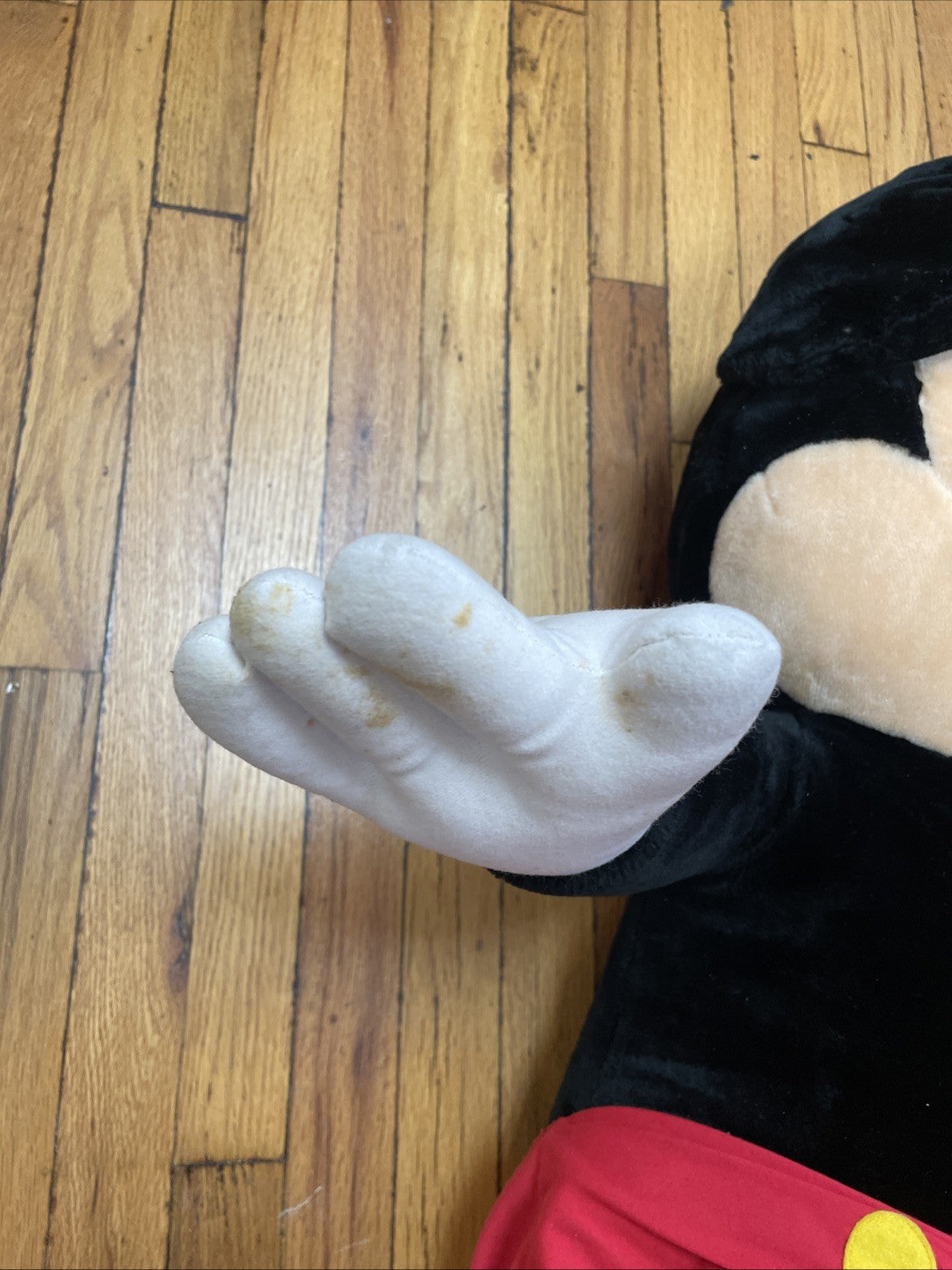 Rare Vintage Disneyland Mickey Mouse 36 Inch Plush Tag RARE Walt Disney