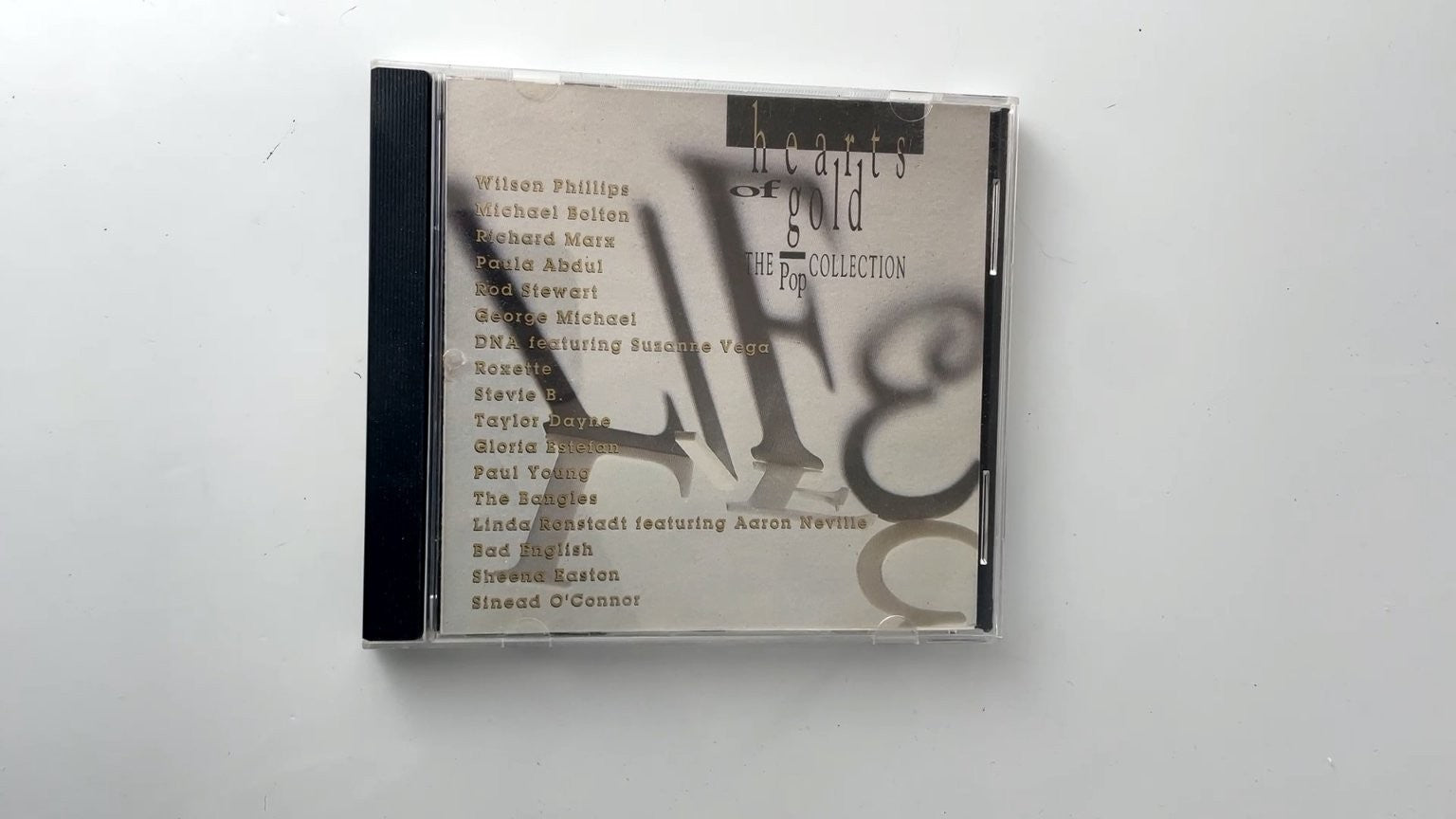 Hearts of Gold The Pop Collection CD 1991 Charity Compilation Pop Foundation