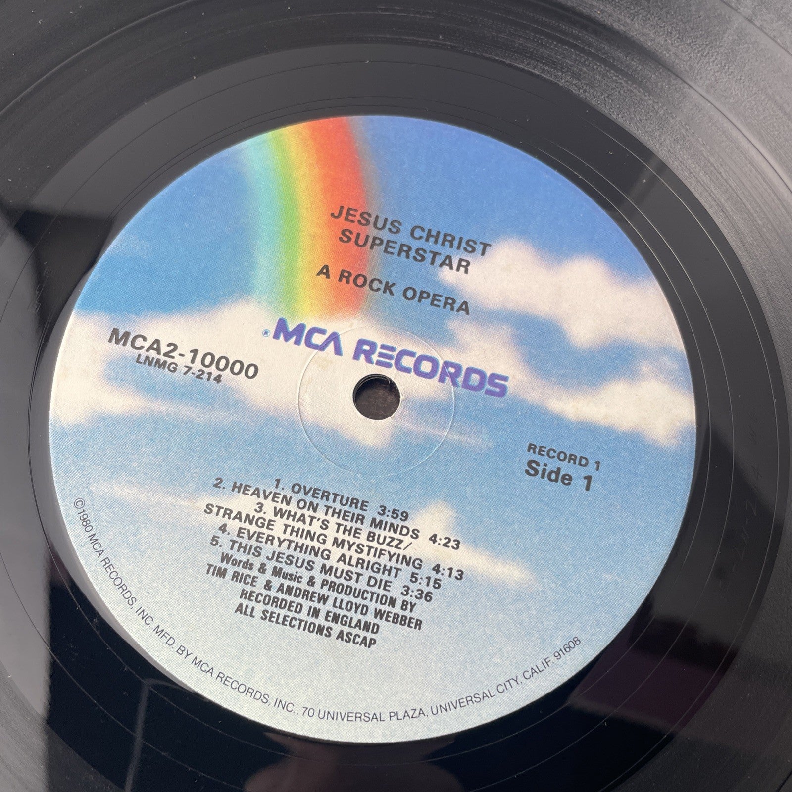 Andrew Lloyd Webber Jesus Christ Superstar (LP) 2LP Decca DXSA 7206 Rock 1970 VG