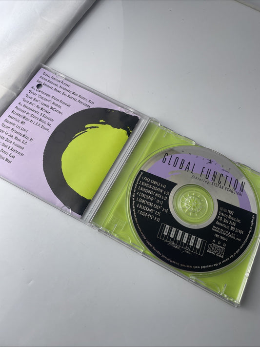 Global Function by Stefan Scaggiari (CD, Apr-2005, Positive Music) Rare