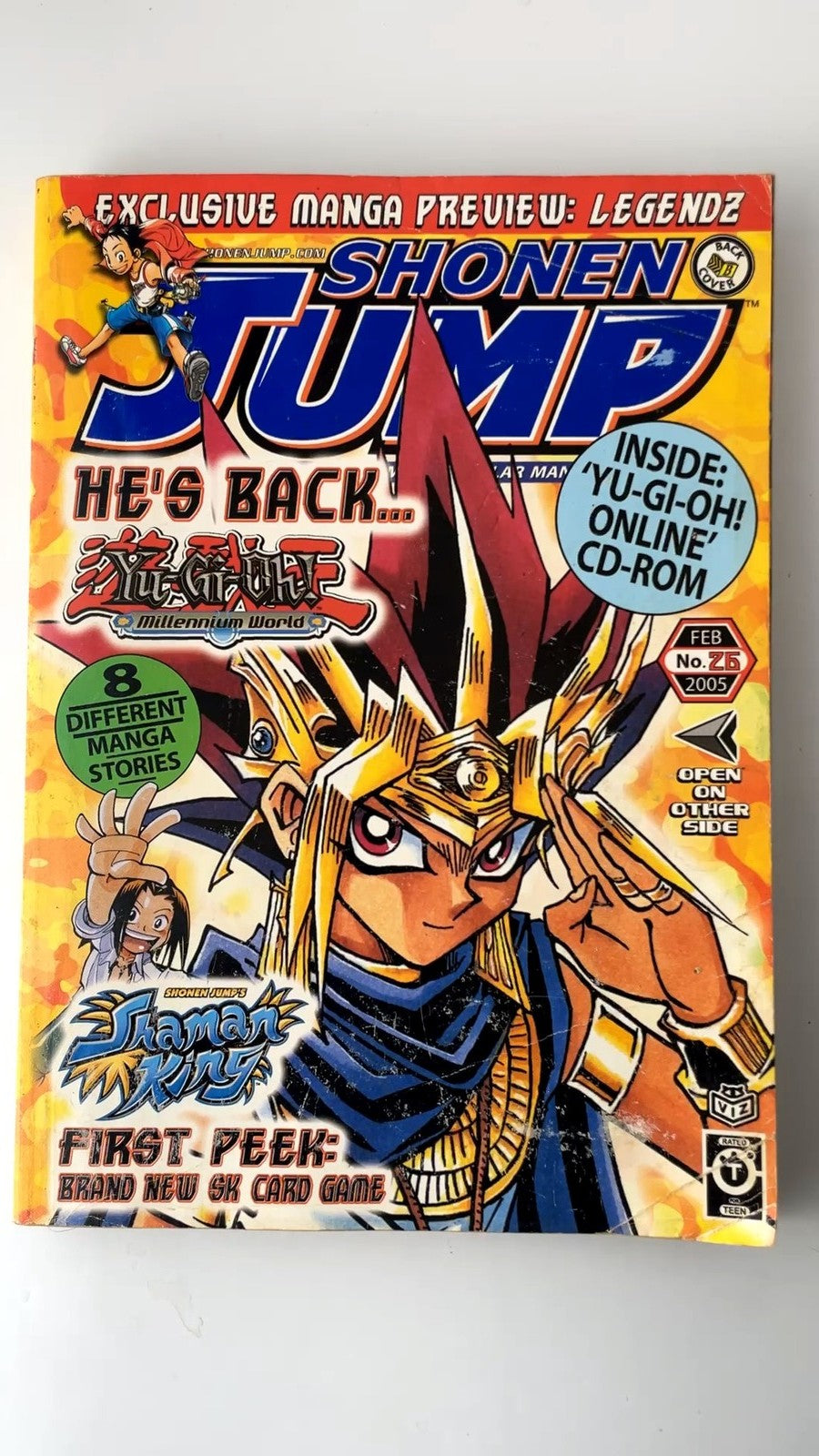 Shonen Jump No. 26 2005 VIZ Media Illustrated Manga Magazine NO CARD