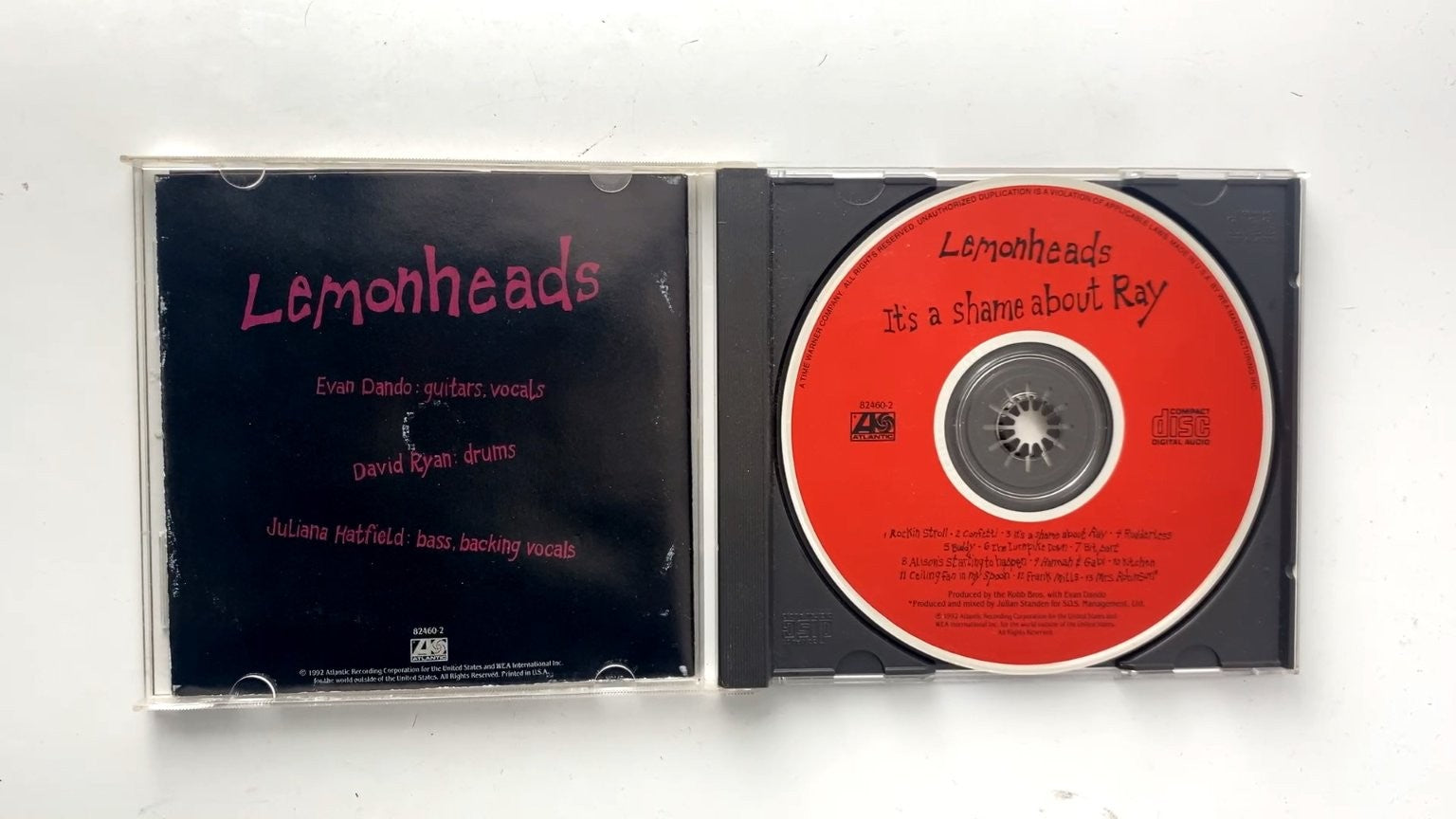 Lemonheads - It's a Shame About Ray CD 1992 Alternative Rock Atlantic