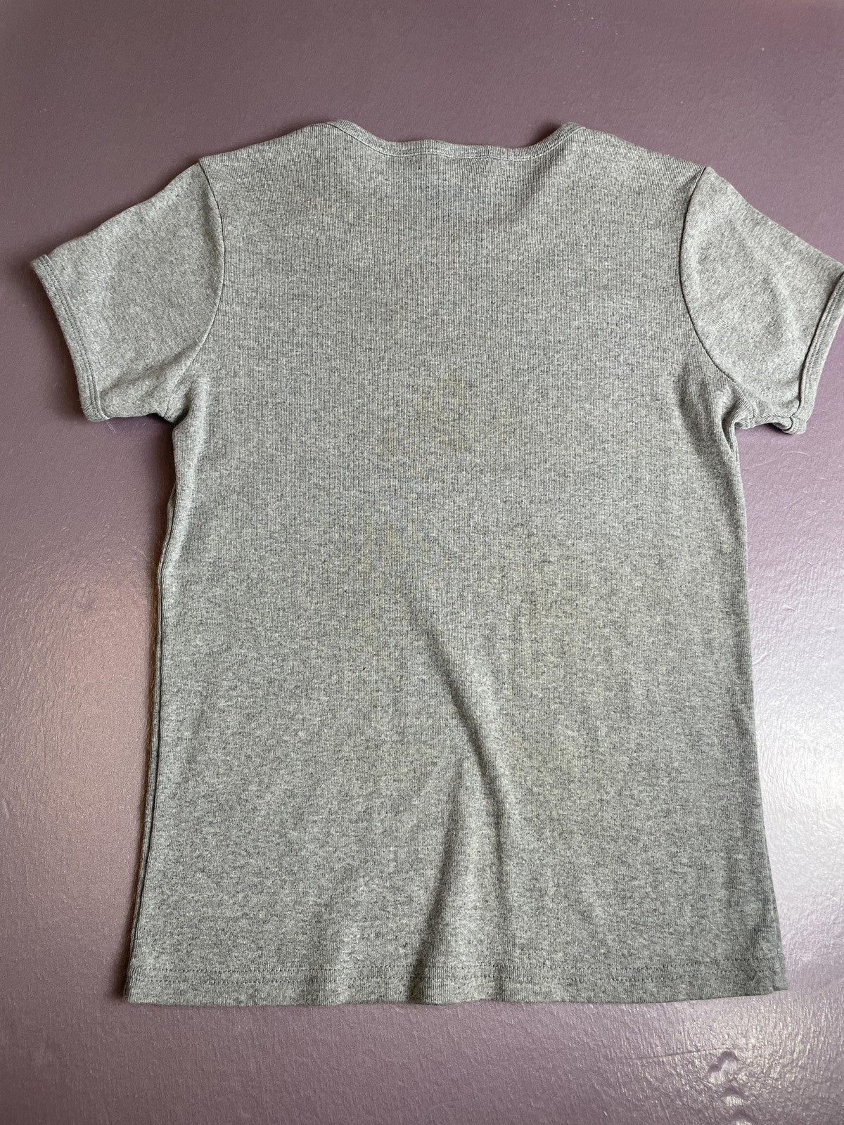 Good Goods Beer Roller Mill Brewing Shirt Womens Large Gray Owensville MO