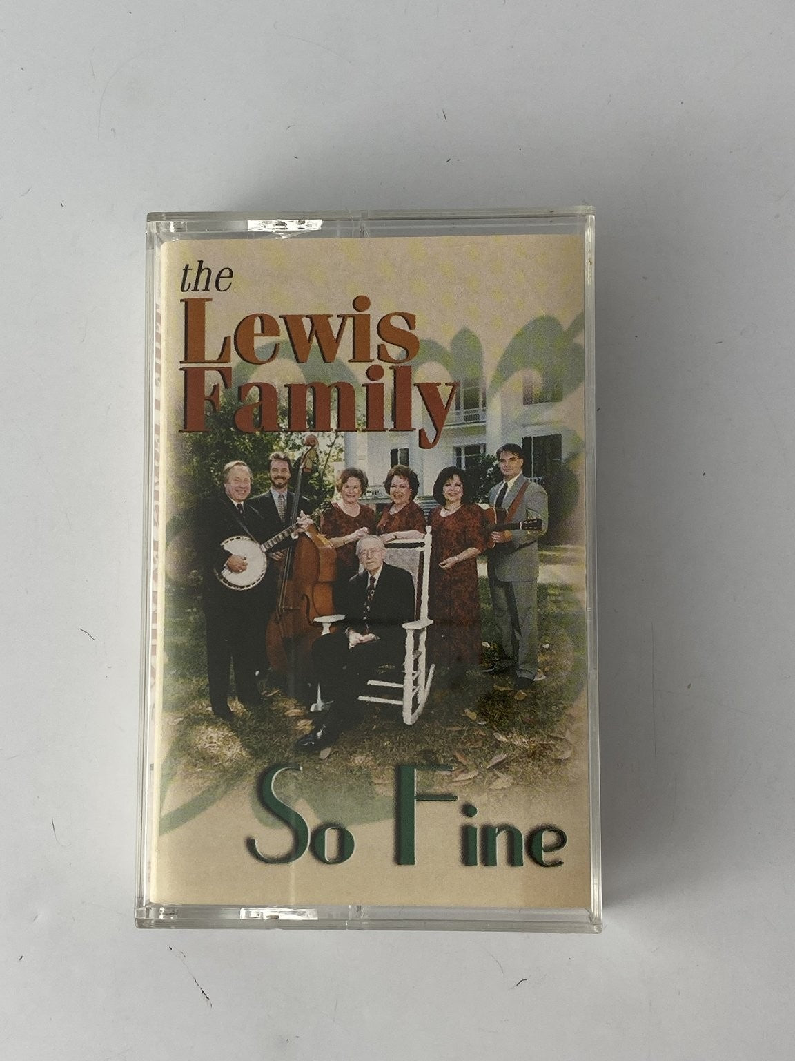 The Lewis Family So Fine Cassette Thoroughbred Records Gospel