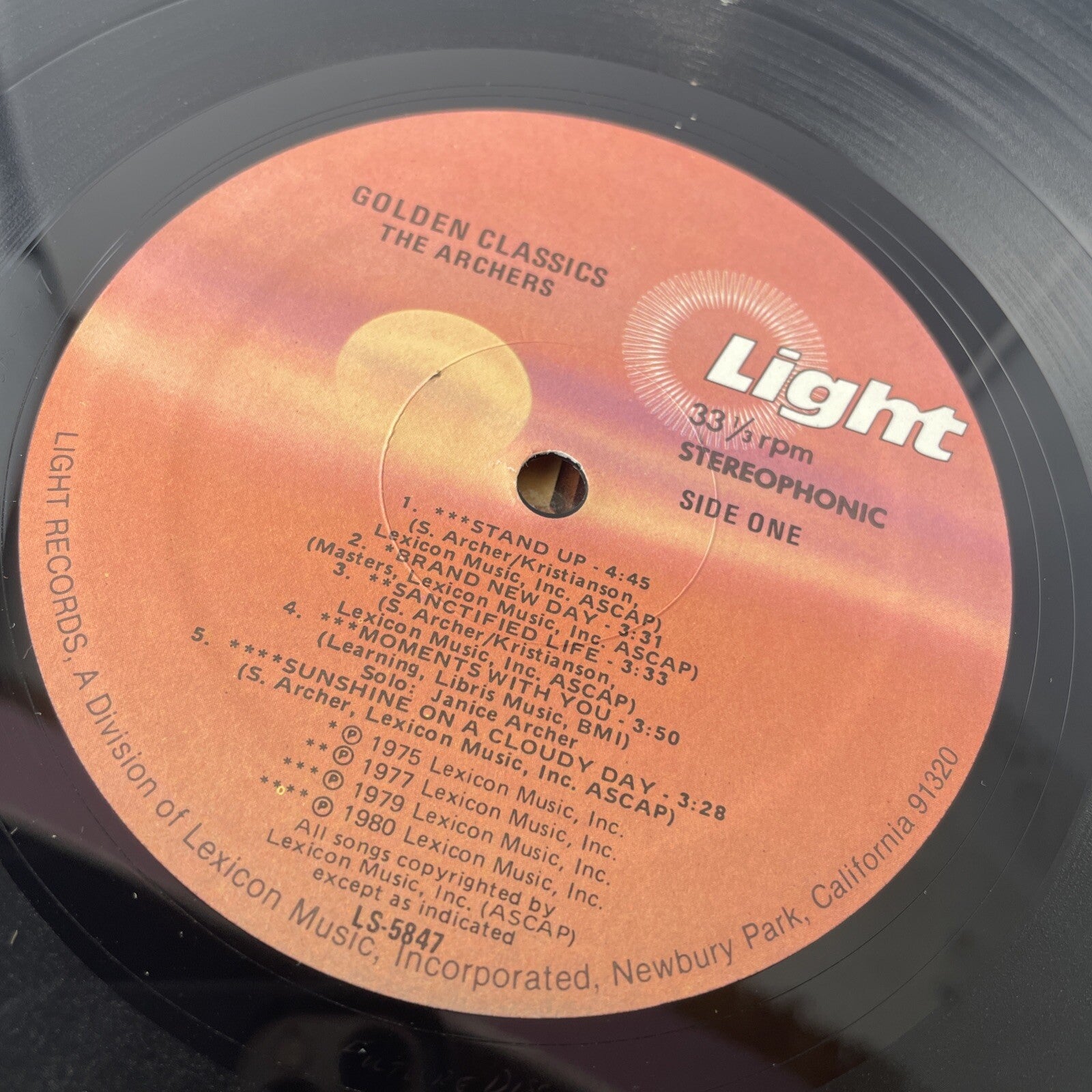 The Archers - Golden Classics - LP VG In Shrink Still Original Vinyl Record
