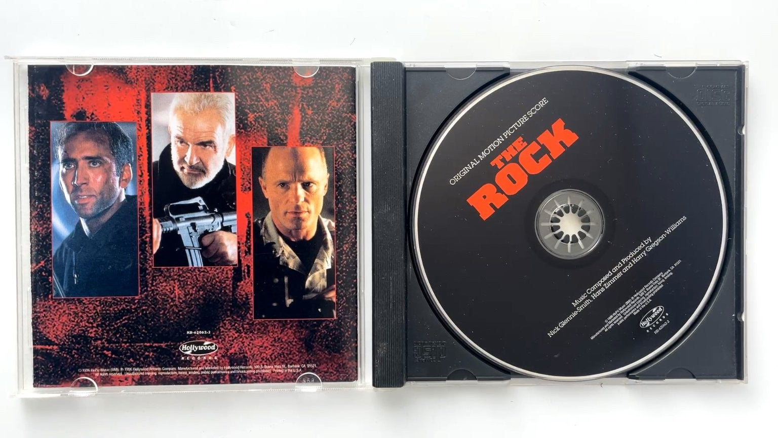 The Rock Original Motion Picture Score CD Jewel Case Hollywood Records