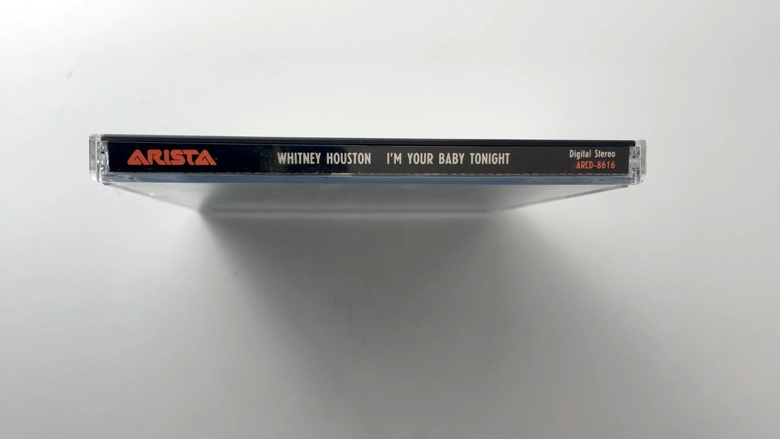 Whitney Houston - I'm Your Baby Tonight CD 1990 Duet with Stevie Wonder R&B