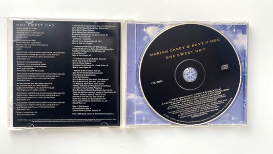 Mariah Carey & Boyz II Men - One Sweet Day CD 1995 Live Version R&B Columbia