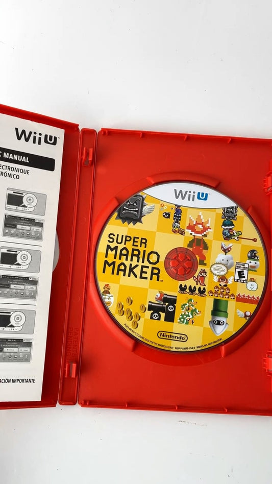 Super Mario Maker Wii U Video Game Amiibo Compatible Multiplayer