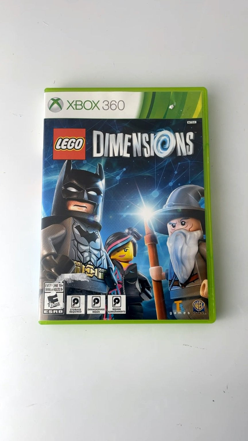 LEGO Dimensions Xbox 360 Video Game Multiplayer Action Adventure NO MANUAL