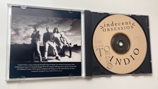 Indio - Indecent Obsession CD 1992 MCA Rock Pop MCAD-10305