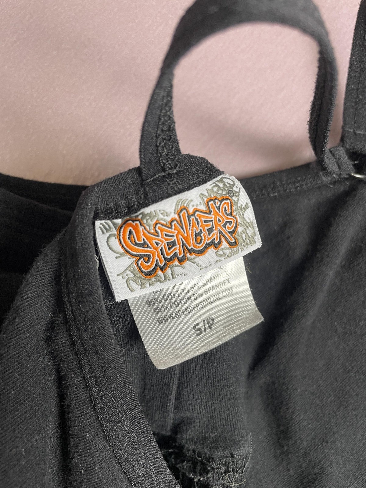 Spencer's Tank Top Womens Small Black Crop Love Is A Human Right Rainbow Pride