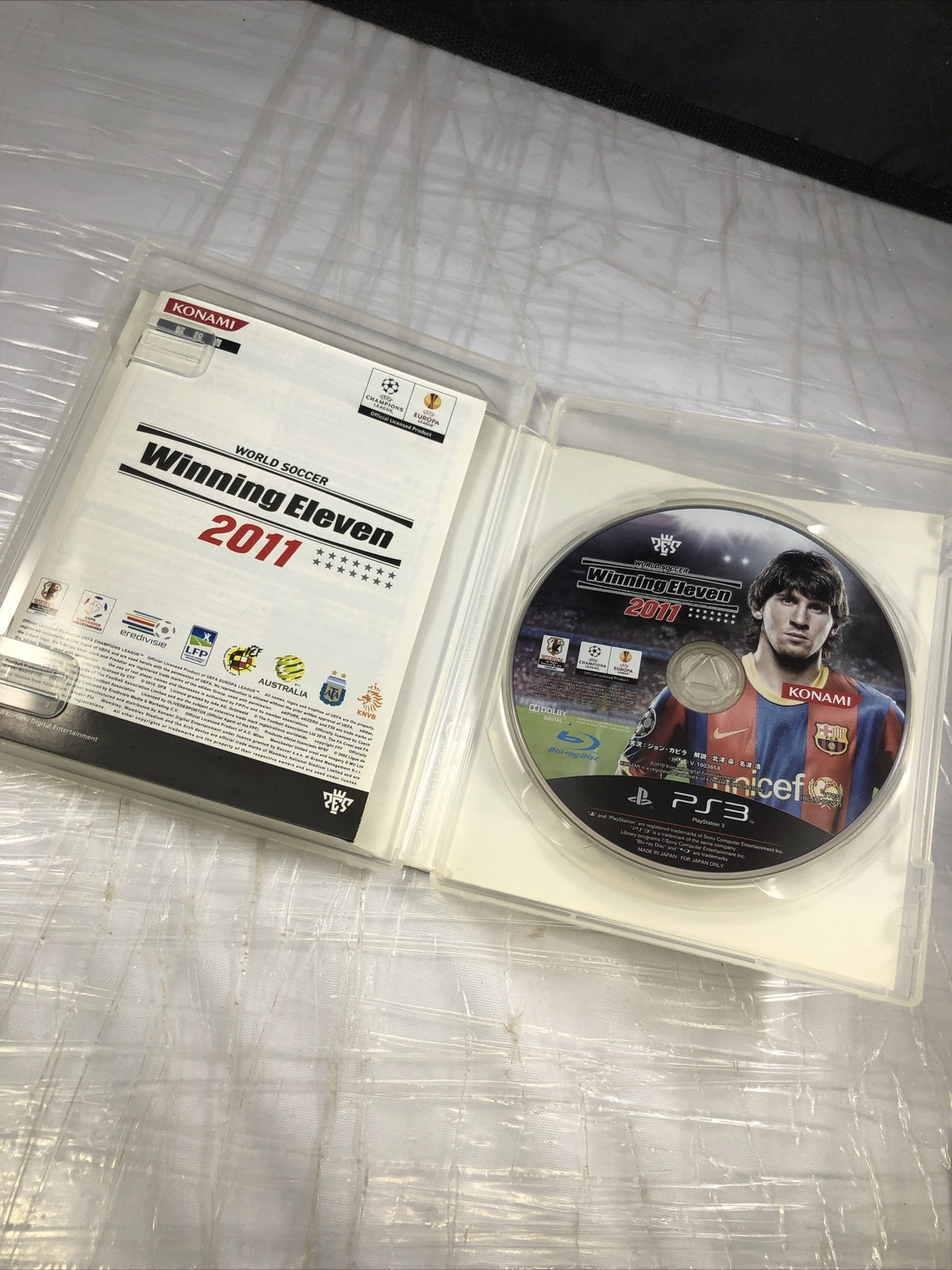 World Soccer Winning Eleven 2011 PS3 PlayStation 3 Japan Import US Seller CIB