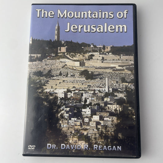 The Mountains Of Jerusalem DVD David R. Reagan Israel Bible End Times