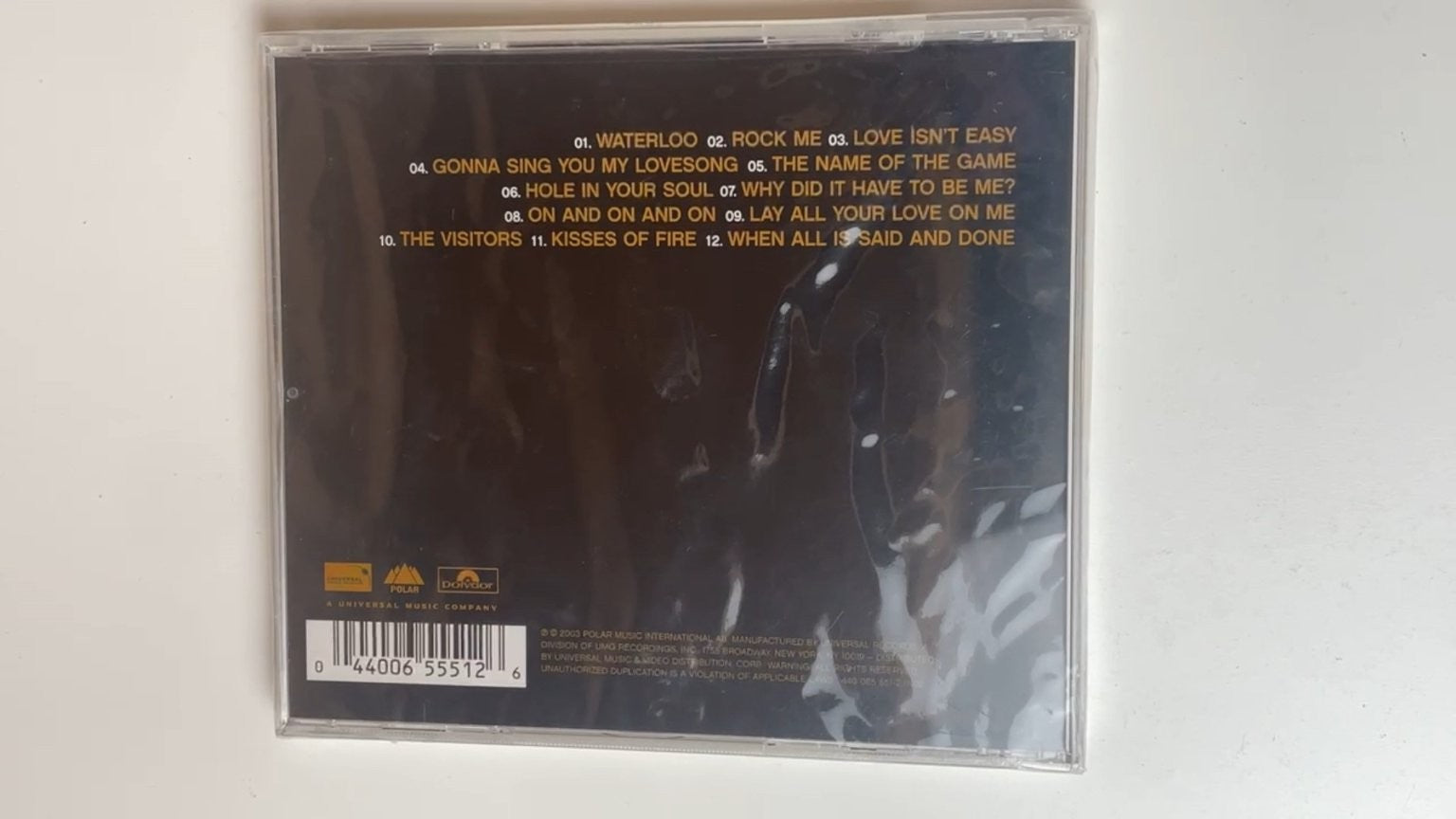 ABBA - On And On CD 2003 Pop Polar/Polydor Universal