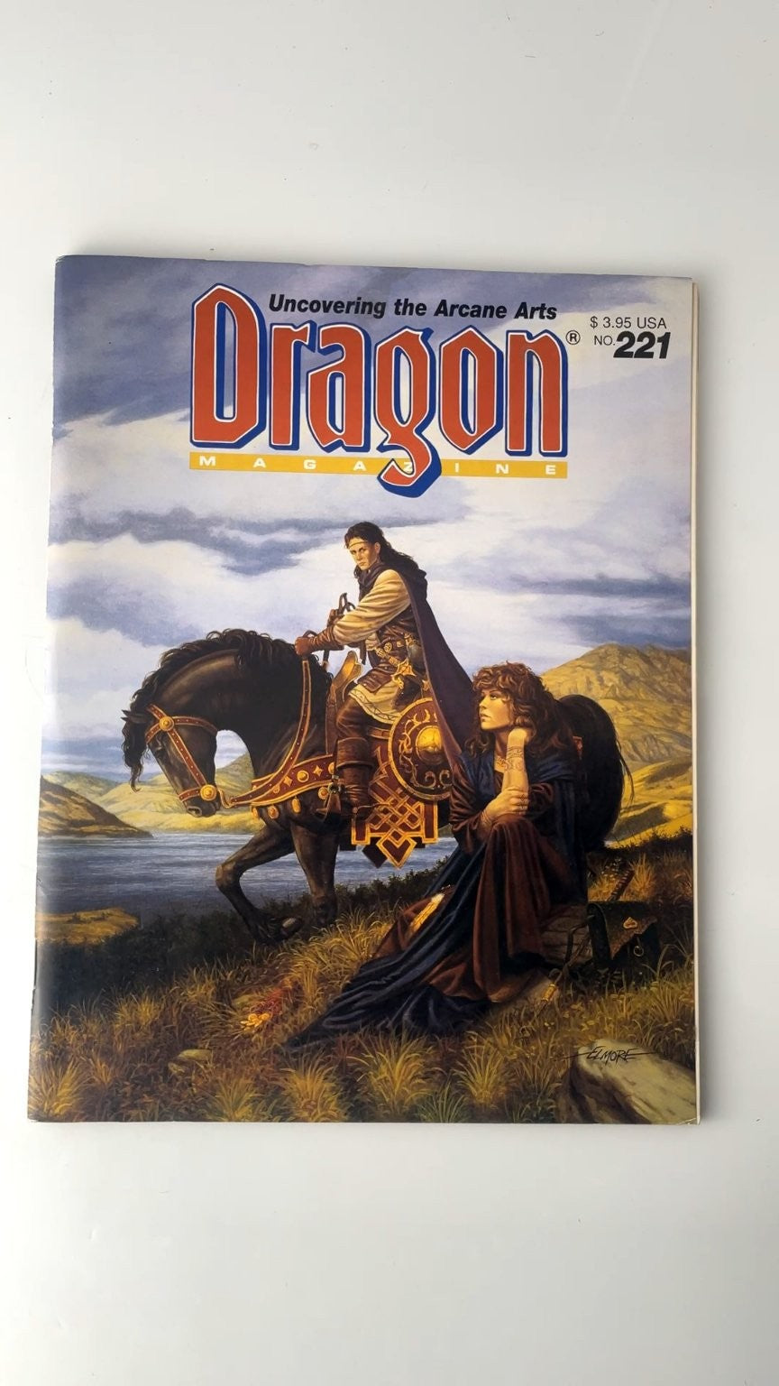 Dragon Magazine No. 221 1995 TSR Advanced Dungeons & Dragons RPG