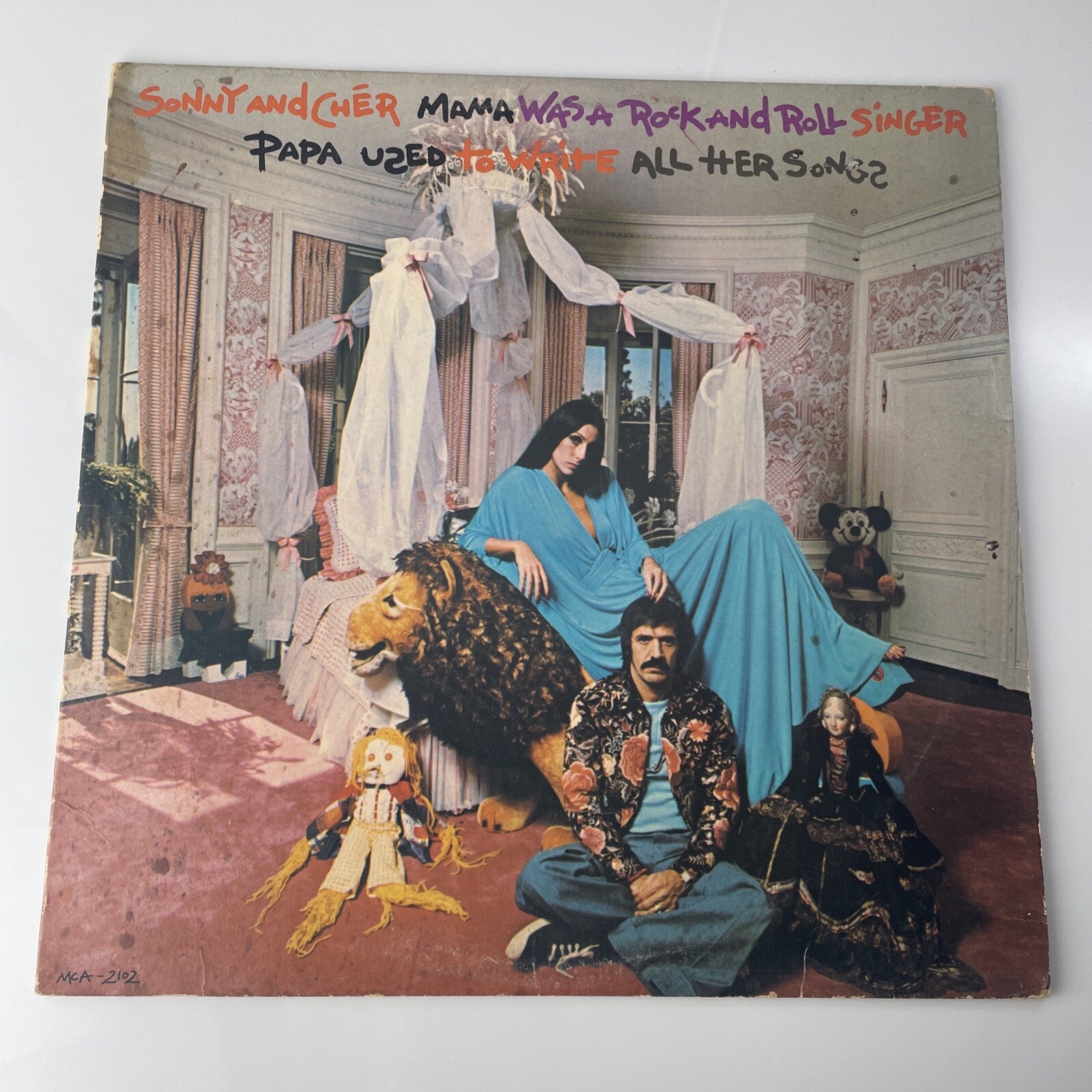 SONNY & CHER Mama was a Rock & Roll Singer Papa used to Write All their Songs LP