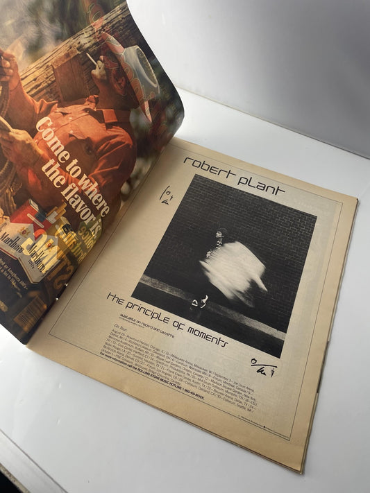 Vintage 1980s Rolling Stone Magazine Police Brutality Cover Back Issue Rock