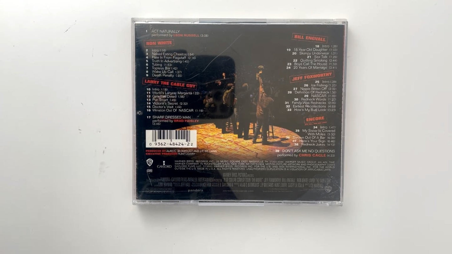Blue Collar Comedy Tour The Movie CD 2003 Original Soundtrack Comedy Warner