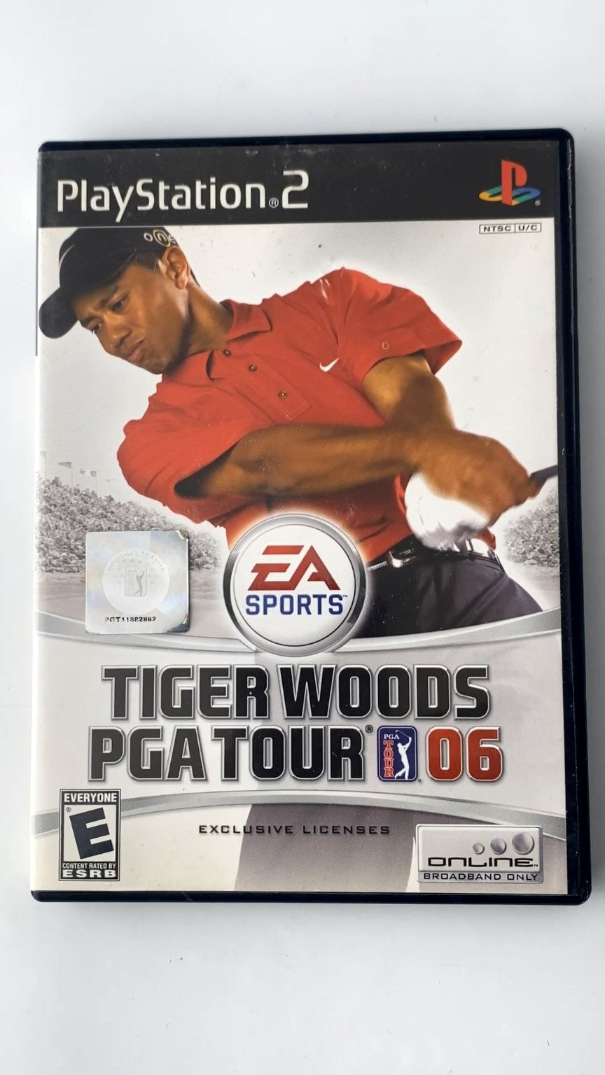 Tiger Woods PGA Tour 06 PlayStation 2 Video Game Multiplayer