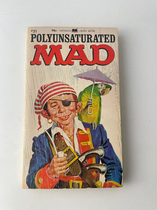 Polyunsaturated Mad William M. Gaines 1971 Warner Paperback Library