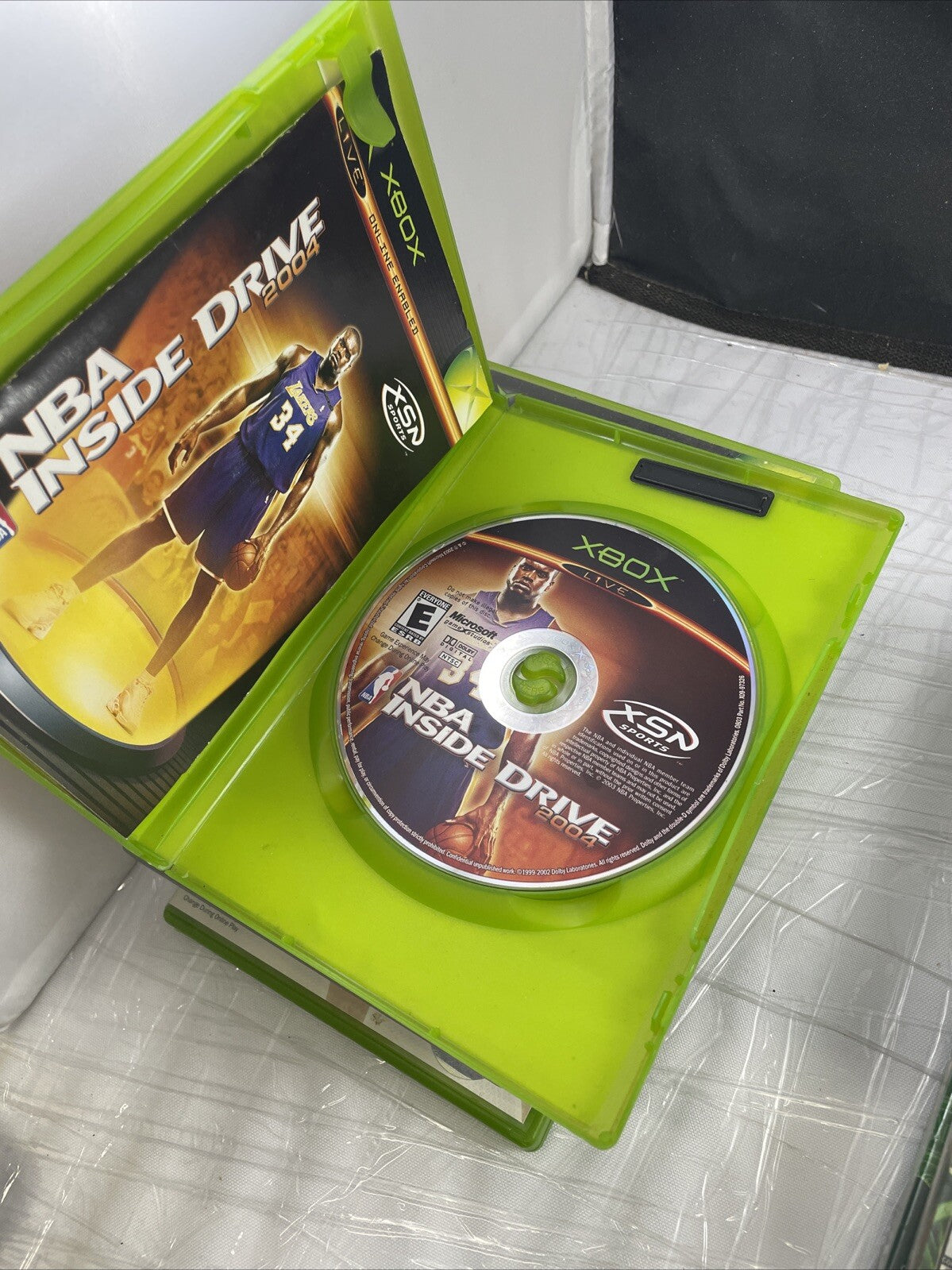 Original Xbox Games Lot Of 8 Basketball Antz Karaoke NASCAR Ghost Recon 