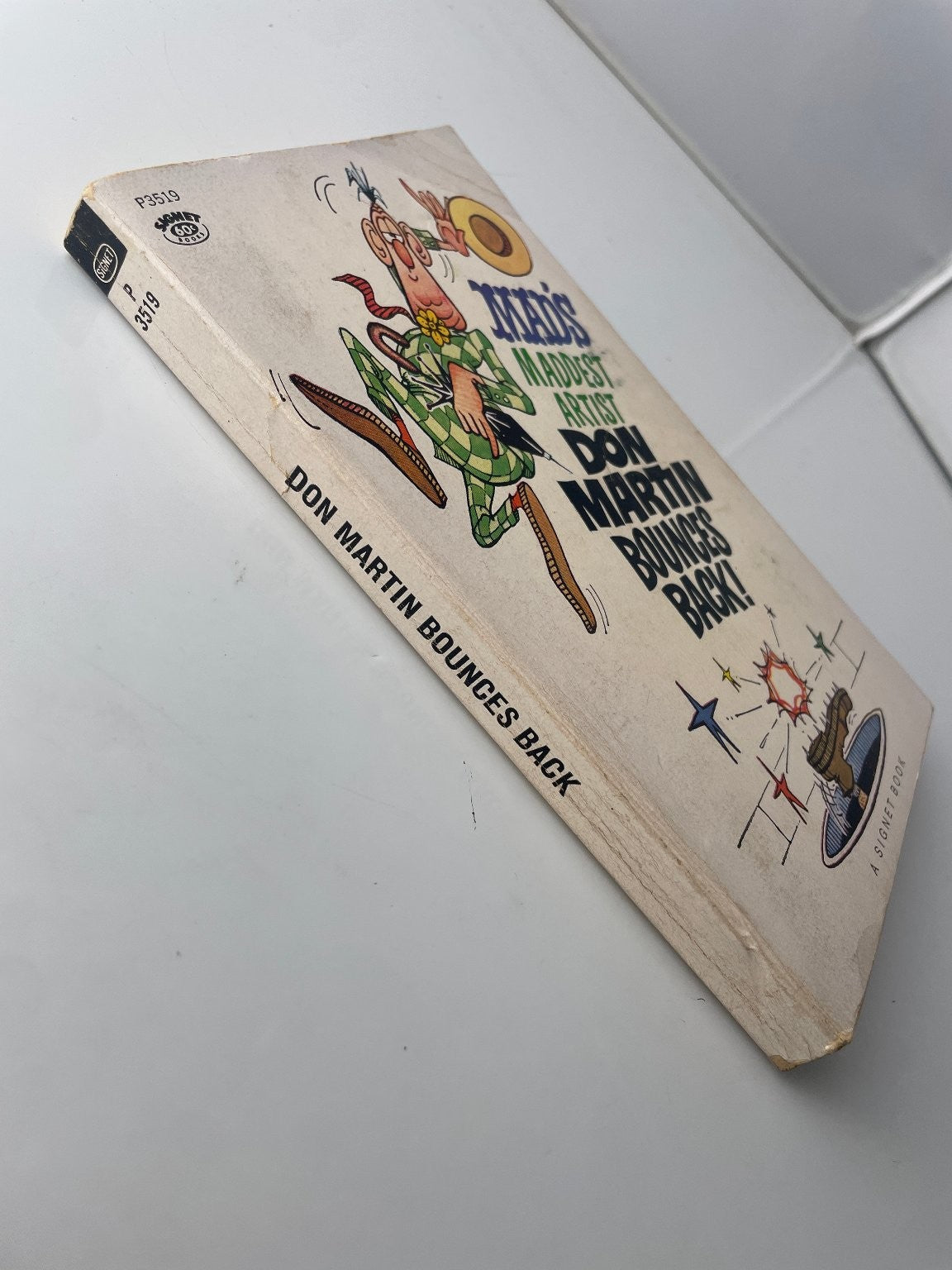 MAD's Maddest Artist Don Martin Bounces Back 1963 Eighth Printing Humor