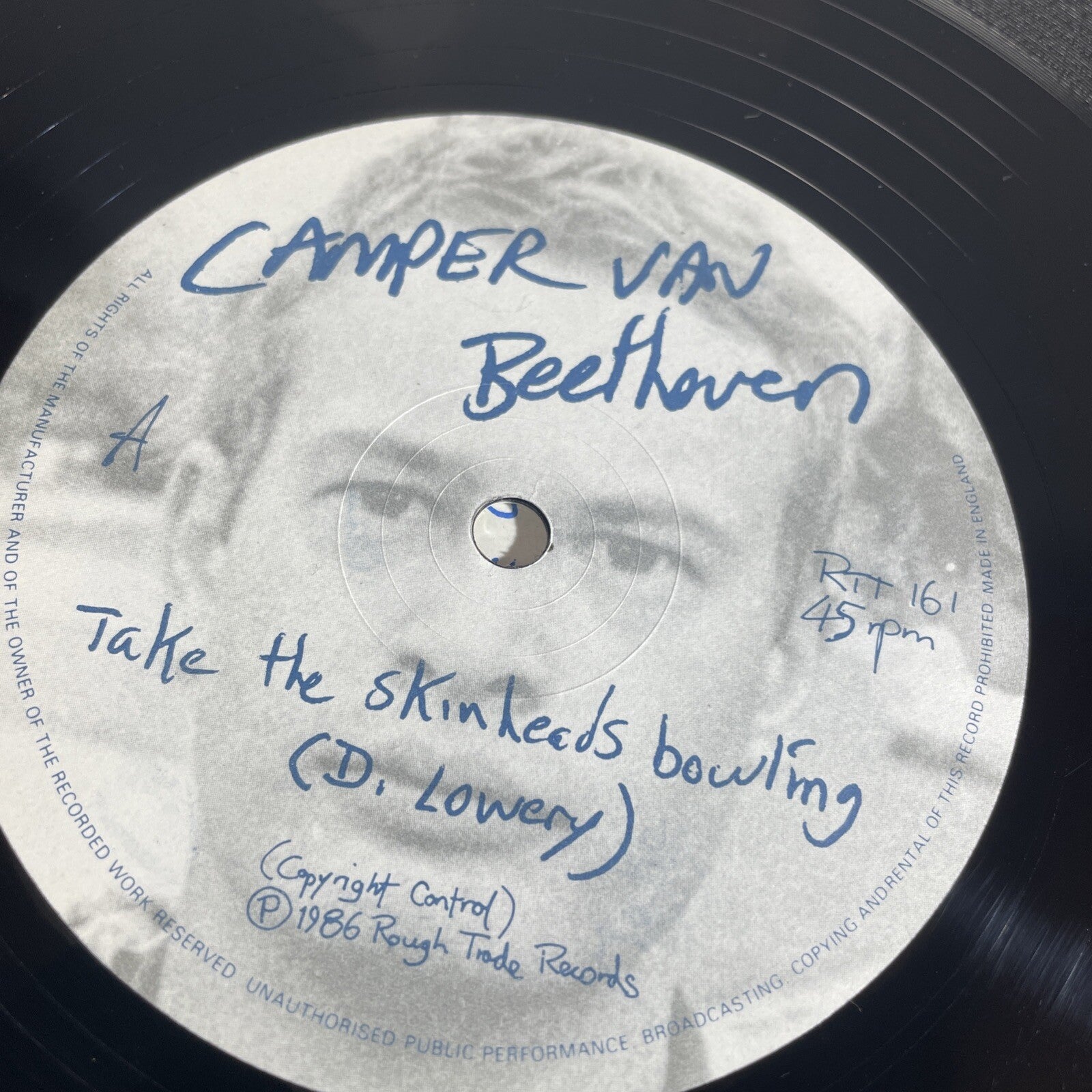 Camper Van Beethoven Take the Skinheads Bowling 12" Vinyl Rough Trade Records