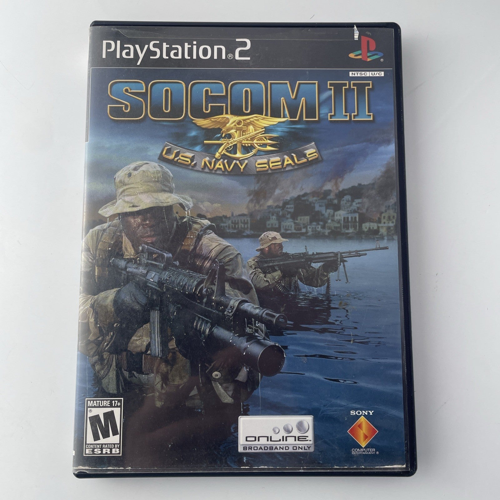 Socom II US (Sony Playstation 2) With Manual - Tested & Working !
