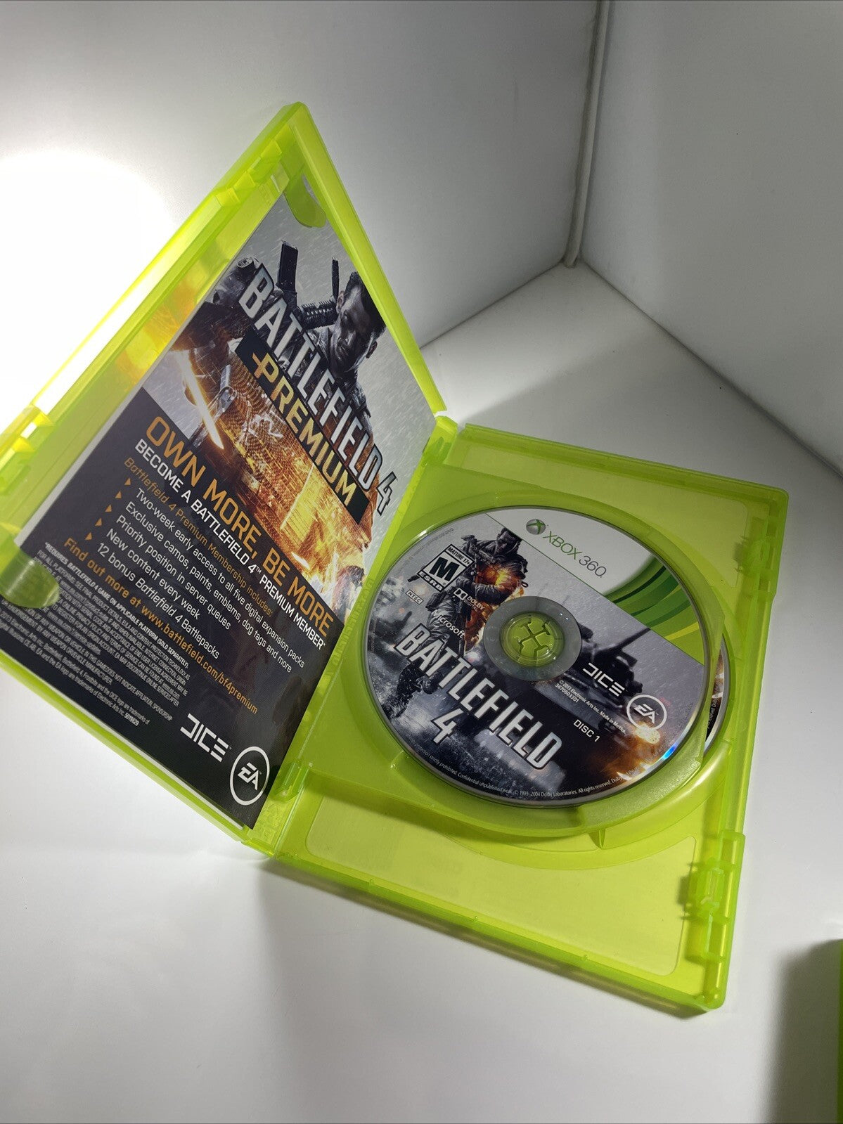 xbox 360 3 games lot Saints Row 4 Madden 15 Battlefield 4 CIB Good!
