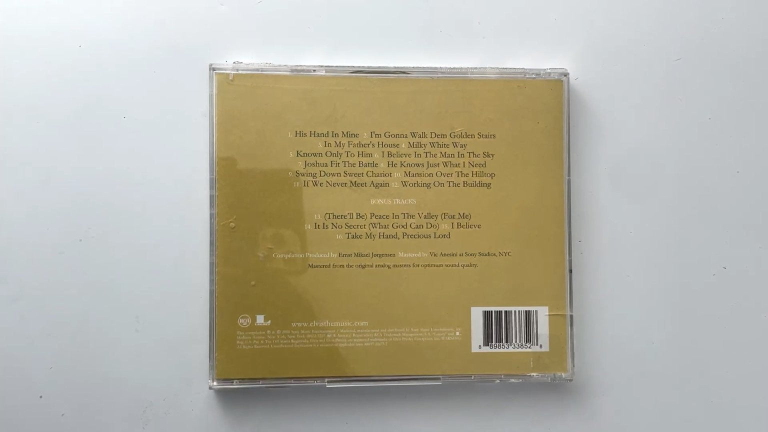 Elvis Presley - His Hand In Mine CD 2000 RCA Legacy Gospel Compilation