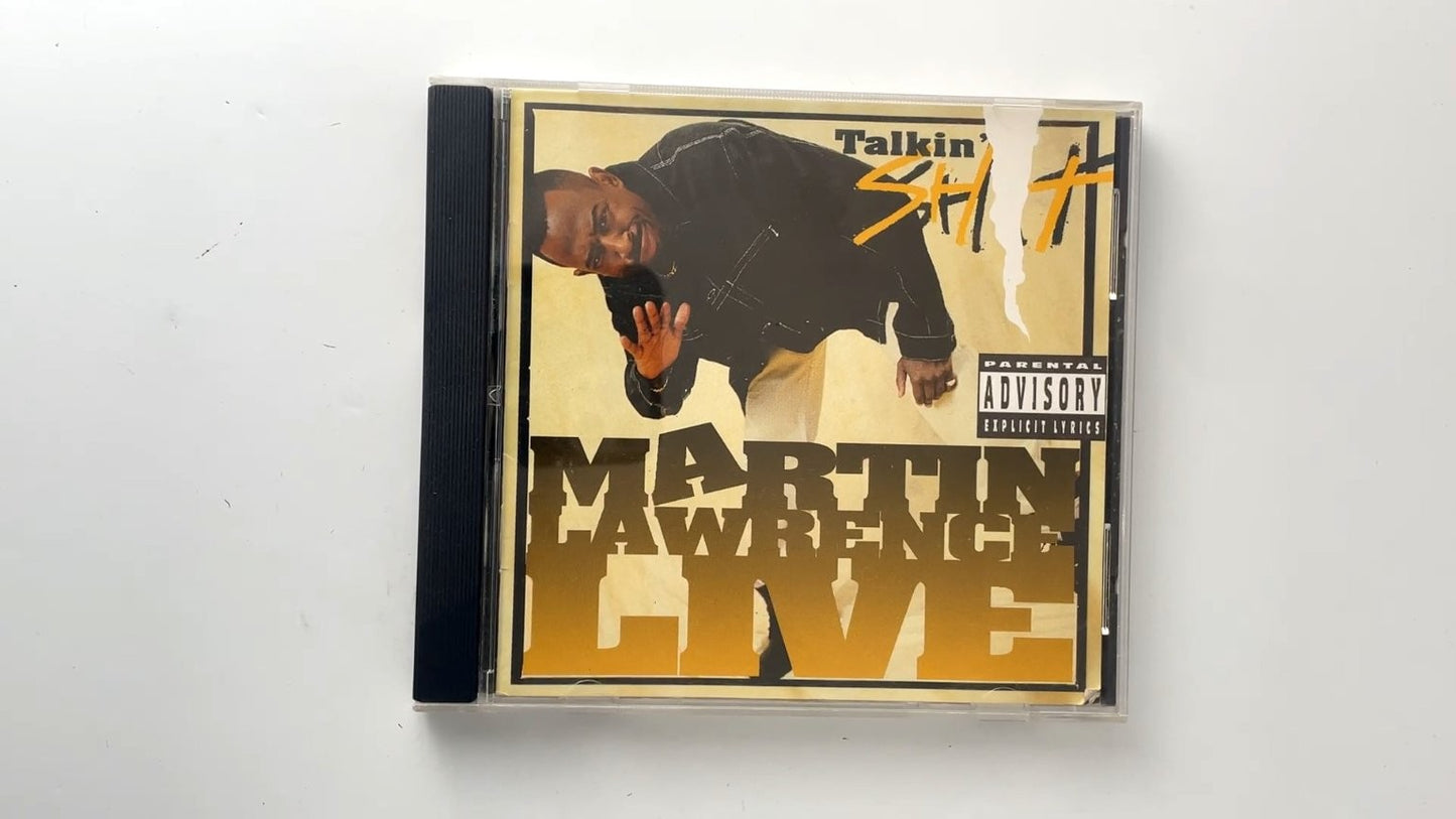 Martin Lawrence Live - Talkin' Sh!t CD 1993 Comedy EastWest Records