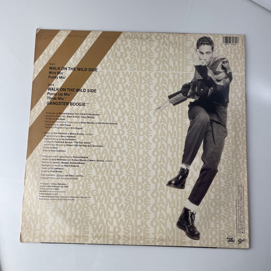 Jamie J. Morgan - Walk On The Wild Side - 12" Vinyl Record 1990 Tabu 655596 6 