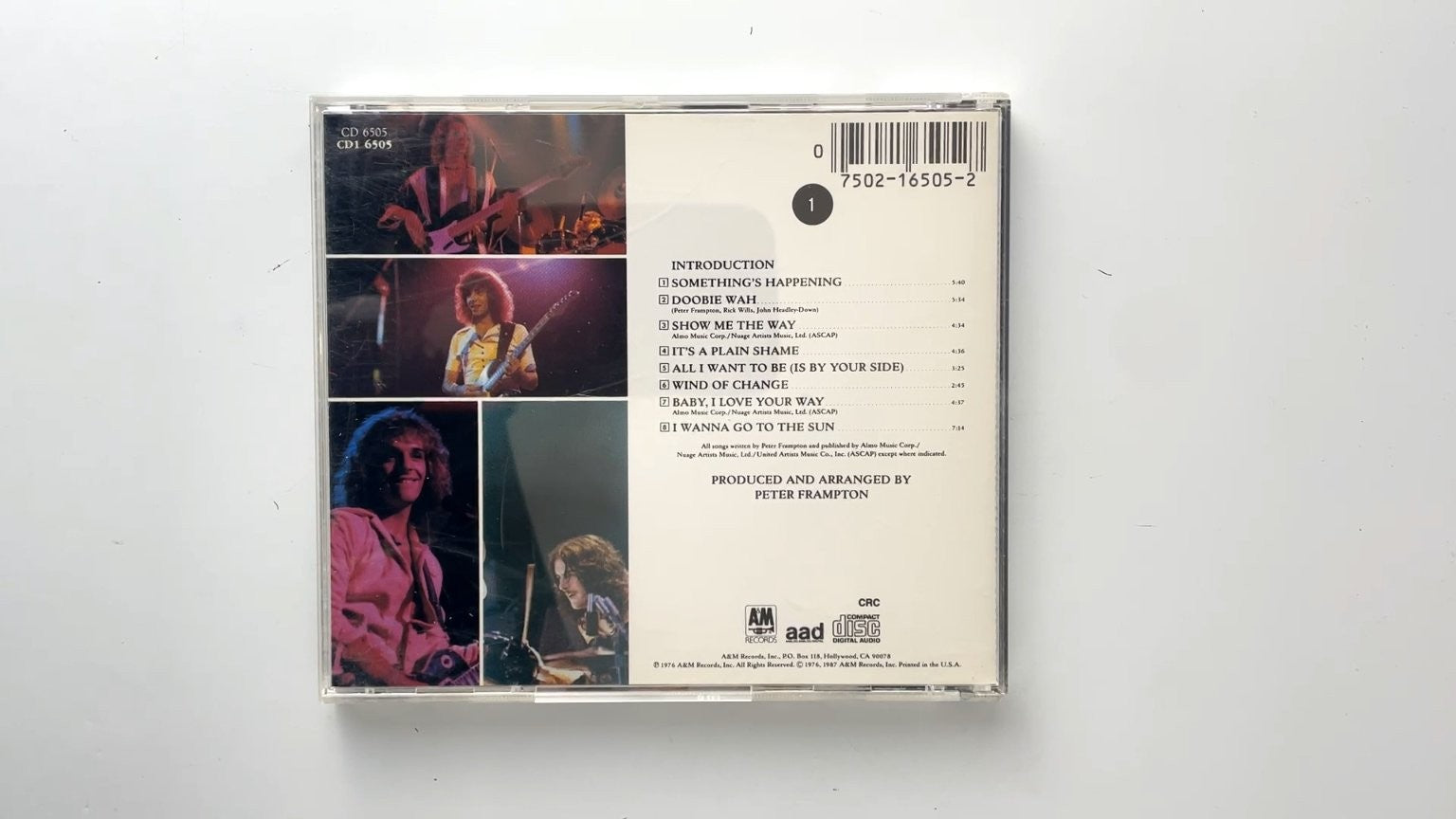 Peter Frampton Frampton Comes Alive! CD Jewel Case Rock 1976