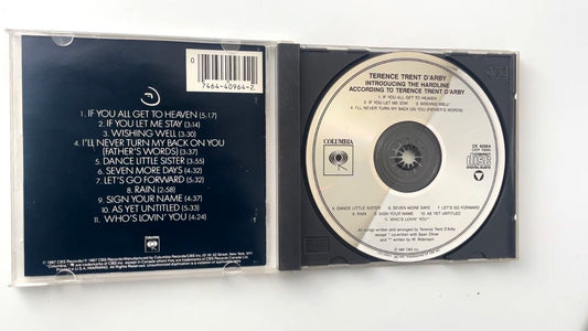 Terence Trent D'Arby - Introducing The Hardline CD 1987 Columbia Soul Pop